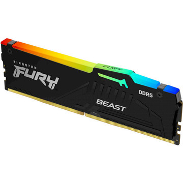 Оперативная память Kingston FURY 16 GB DDR5 4800 MHz Beast RGB (KF548C38BBA-16)