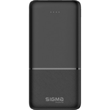 Зовнішній акумулятор Sigma mobile X-power SI10A1 10000mAh Type-C Black