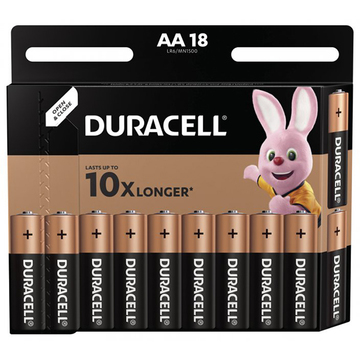 Батарейка Duracell LR06 MN1500 1х18 шт.