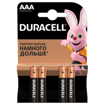 Батарейка Duracell AAA bat Alkaline 5шт Basic (5005961)