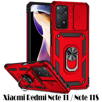 Чехол-накладка BeCover Military for Xiaomi Redmi Note 11/Note 11S Red (707415)