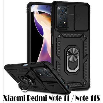 Чехол-накладка BeCover Military for Xiaomi Redmi Note 11/Note 11S Black (707413)