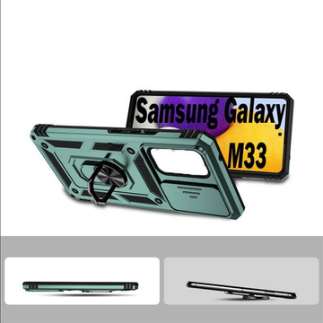 Чохол-накладка BeCover Military Samsung Galaxy M33 SM-M336 Dark Green (707390)