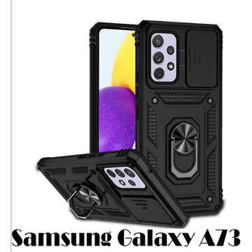 Чехол-накладка BeCover Military for Samsung Galaxy A73 SM-A736 Black (707381)
