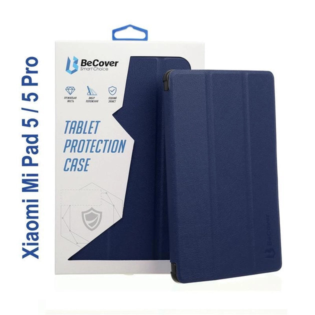 Чехол, сумка для планшетов BeCover Smart for Xiaomi Mi Pad 5/5 Pro Deep Blue (706704)