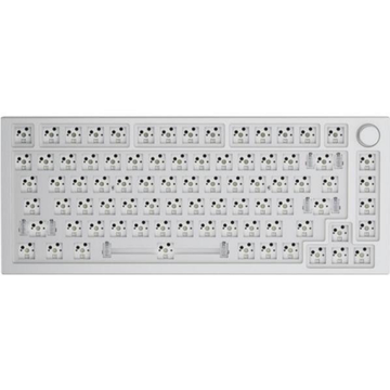 Клавіатура GLORIOUS GMMK PRO 75% Barebone white (GLO-GMMK-P75-RGB-W)