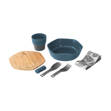 Посуд для відпочинку та туризму Robens Leaf Meal Kit Ocean Blue (929210)