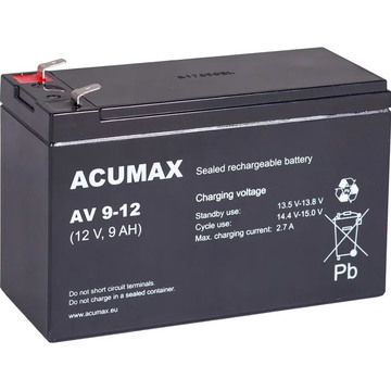 Акумуляторна батарея для ДБЖ EMU AV9-12 T2 ACUMAX