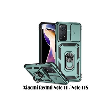 Чехол-накладка BeCover Military for Xiaomi Redmi Note 11/Note 11S Dark Green (707416)