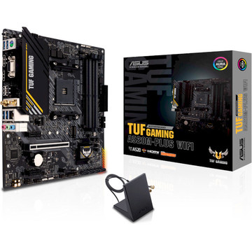 Материнська плата Asus TUF Gaming A520M-Plus WIFI Socket AM4