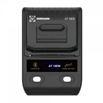 Принтери етикеток UKRMARK AT 10EW USB Bluetooth NFC black (UMAT10EW)