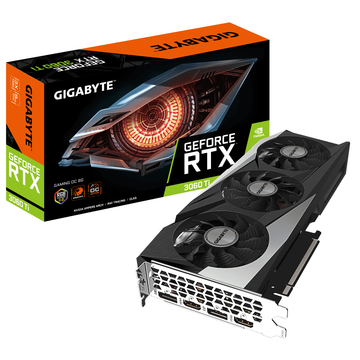 Видеокарта GIGABYTE Nvidia GeForce RTX 3060 Ti GAMING OC 8G rev.2.0