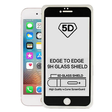 Защитное стекло Noname 5D Premium for Iphone SE 2020 Black