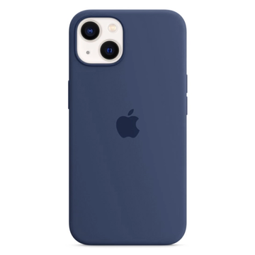 Чехол-накладка Apple Sillicon Case Copy for iPhone 13 Abyss Blue