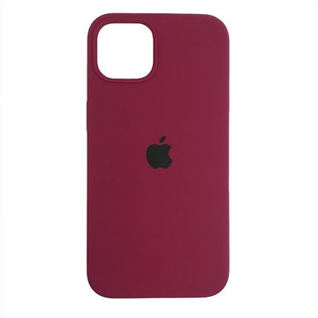 Чохол-накладка Apple Sillicon Case Copy for iPhone 13 Bordo