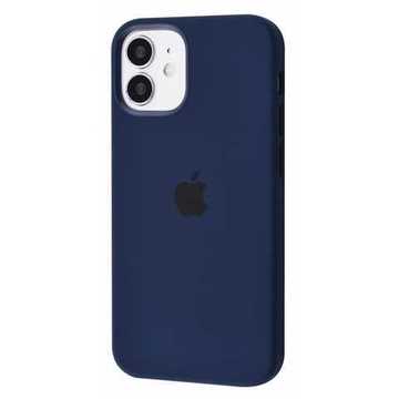 Чехол-накладка Apple Sillicon Case Copy for iPhone13 Mini Deep Navy