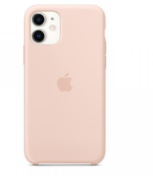 Чохол-накладка Apple Sillicon Case Copy for iPhone13 Mini Pink sand