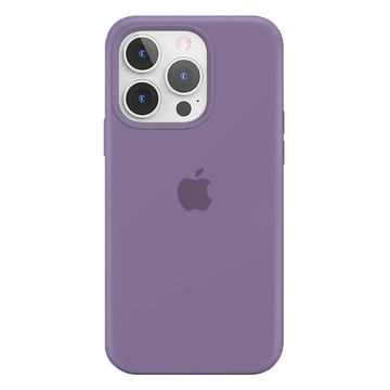 Чохол-накладка Apple Sillicon Case Copy for iPhone 13 Pro Blueberry yogurt