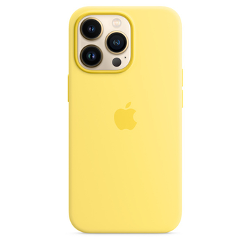 Чехол-накладка Apple Sillicon Case Copy for iPhone 13 Pro Yellow