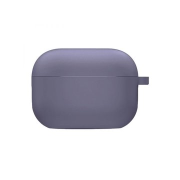 Аксессуар для наушников Airpods Pro Silicone Case New with Carbine Lavender Gray