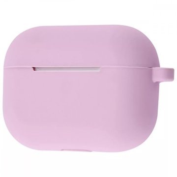 Аксессуар для наушников Airpods Pro Silicone Case New with Carbine Light Purple