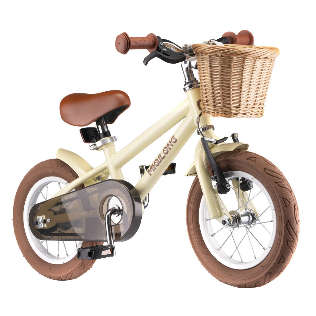 Дитячий велосипед Miqilong RM beige 12" (ATW-RM12-BEIGE)