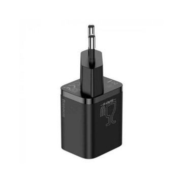 Зарядное устройство Baseus Super Si Quick Charger 1C 25W (CCSP020101) Black