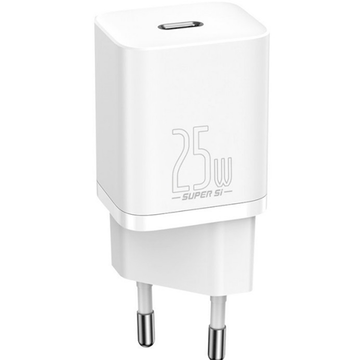 Зарядное устройство Baseus Super Si Quick Charger 1C 25W (CCSP020102) White