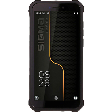 Смартфон Sigma X-treme PQ18 Dual Sim Black-Orange (4827798374023)