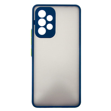 Чехол-накладка Dengos Matt for Samsung Galaxy A53 SM-A535 Blue (DG-TPU-MATT-101)