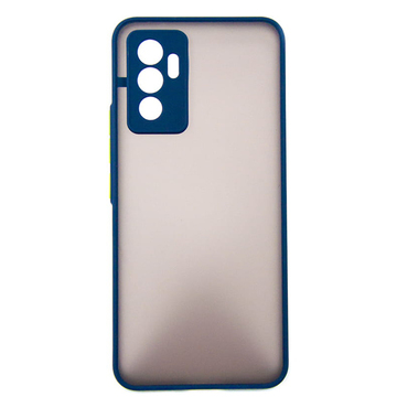 Чохол-накладка Dengos Matte Vivo V23e (blue) (DG-TPU-MATT-109)