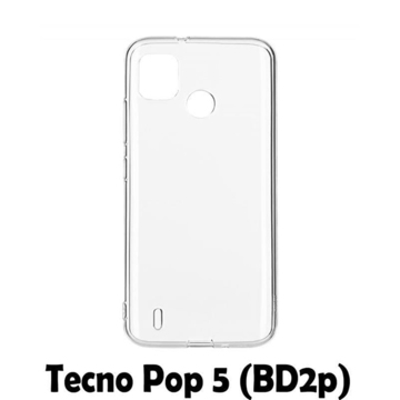 Чехол-накладка BeCover for Tecno Pop 5 (BD2p) Transparancy (707626)