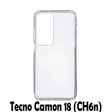 Чехол-накладка BeCover for Tecno Camon 18 (CH6n) Transparancy (707629)