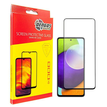 Захисне скло Dengos for Samsung Galaxy A53 SM-A535 Black Full Glue (TGFG-205)