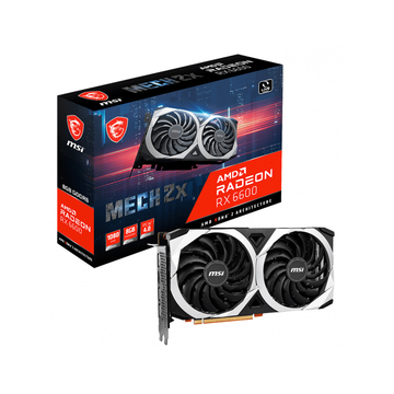 Видеокарта MSI AMD Radeon RX 6600 8GB GDDR6 Mech 2X (Radeon RX 6600 MECH 2X 8G)