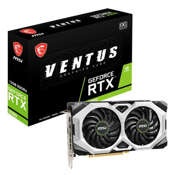 Видеокарта MSI GeForce RTX 2060 12GB GDDR6 VENTUS OC