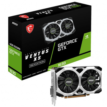 Відеокарта MSI GeForce GTX 1630 4GB GDDR6 VENTUS XS OC