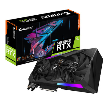 Видеокарта GIGABYTE GeForce RTX 3070 8GB GDDR6 AORUS MASTER