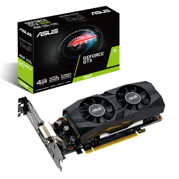 Видеокарта ASUS Nvidia GeForce GTX1650-4G-LP-BRK