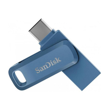 Флеш память USB SanDisk 128GB USB-Type C Ultra Dual Drive Go Navy Blue (SDDDC3-128G-G46NB)