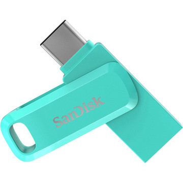 Флеш память USB SanDisk 64GB Type-C Dual Drive Go Green (SDDDC3-064G-G46)