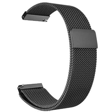 Ремінець для фітнес браслета BeCover Milanese Style for Xiaomi Amazfit Bip (20mm) Lite/Bip S Lite/GTR 42mm/GTS/TicWatch S2/TicWatch E/GTS 3/GTS 2 mini Gray (707681)