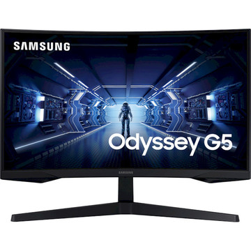 Монітор Samsung Odyssey G5 LC27G55TQWRXEN Black