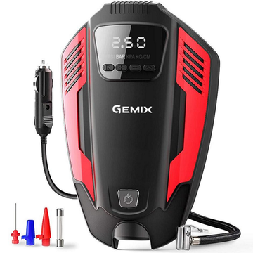 Автокомпресор Gemix Model E black/red (10700095)