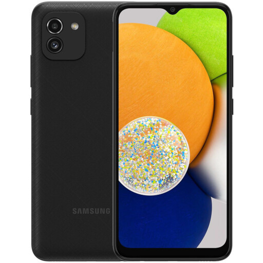 Смартфон Samsung Galaxy A03 SM-A035 4/64GB Dual Sim Black (SM-A035FZKGSEK)