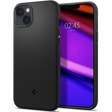 Чохол-накладка Spigen Apple iPhone 14 Mag Armor MagFit, Matte Black (ACS05065)