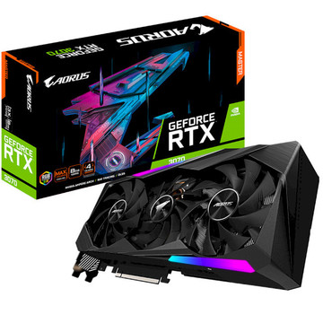 Видеокарта GIGABYTE Nvidia GeForce RTX 3070 AORUS MASTER 8G rev.2.0 LHR