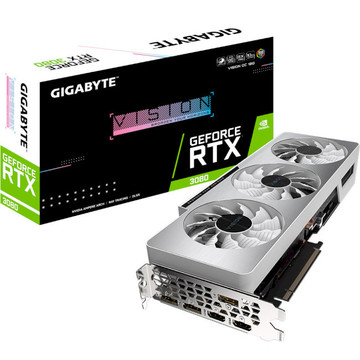 Відеокарта GIGABYTE Nvidia GeForce RTX3080 VISION OC 10G rev 2.0 LHR
