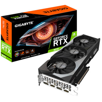 Відеокарта GIGABYTE Nvidia GeForce RTX3070 GAMING OC 8G rev.2.0 LHR