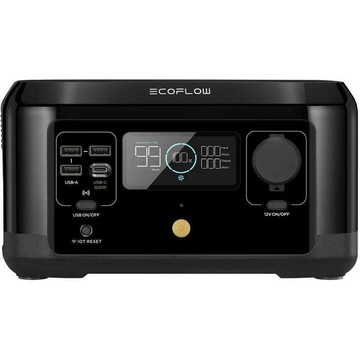 Зарядная станция EcoFlow River mini 210Wh/58333mAh/300W (Wireless) (RIVERMINIWIRELESS) Black (PB930173)